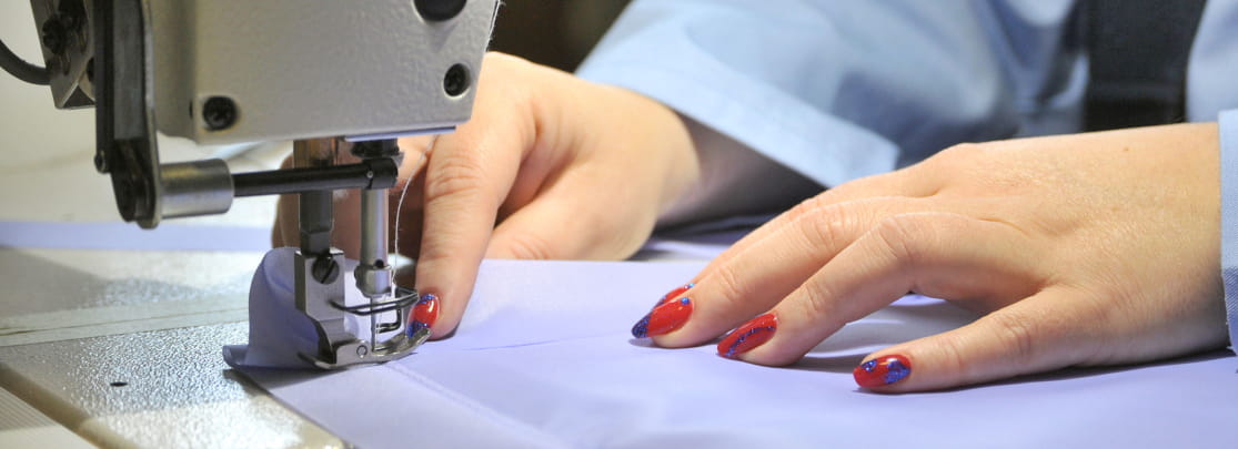 Couture de capiton de cercueil