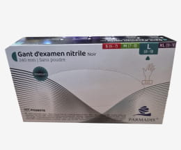 Gants Examen Nitrile Noir