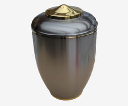 Urne Métal Acier Vernis