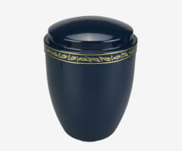 Urne Métal Feuille de chêne