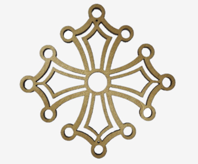 Croix Occitane Bois