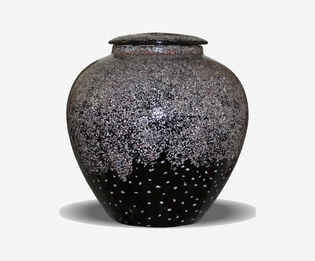 Urnes Céramique Laqué noir