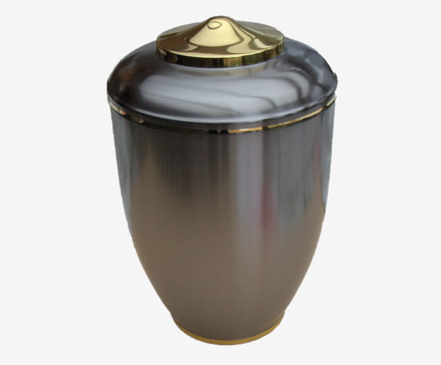 Urne Métal Acier Vernis