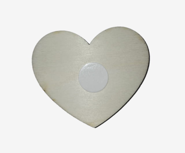 Lots de 11 Coeurs bois